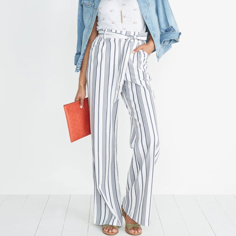 Marine Layer Langley Striped Pant size XS